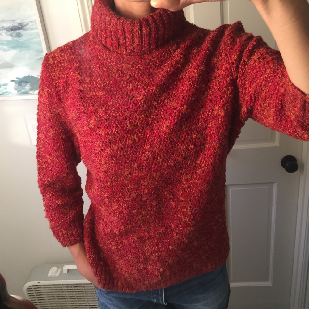 Sale🧨 St. John Sports Red Multi Color Sweater